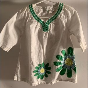 Girls Mini Boden cotton top